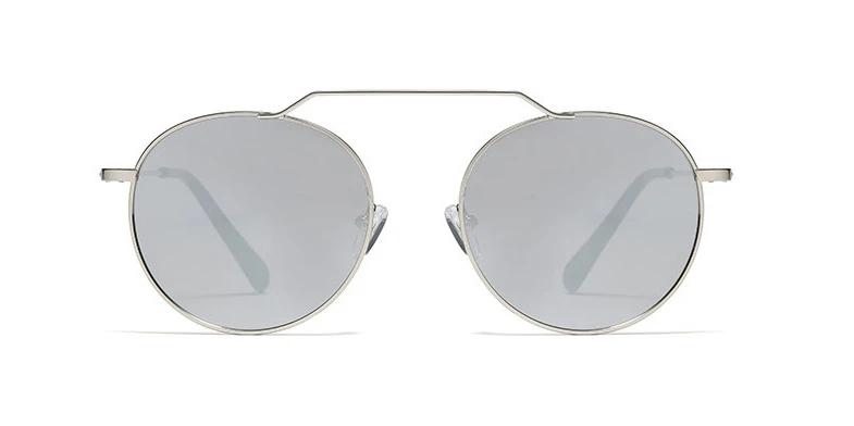 48026 Круглые ретро солнцезащитные очки для мужчин и женщин модные UV400 очки