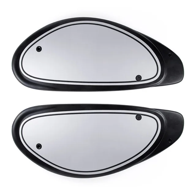 Cafe Racer Motorcycle Side Panels Cover Motorcycle Number Plates For