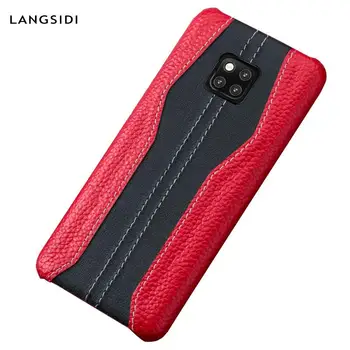 

Personality stitching shockproof phone case for Huawei mate 20 10 pro mate 9 pro Honor 9 Lite Business luxurious protective case