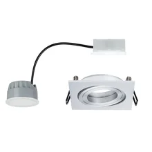 93971 EBL Set Coin LED dim eck schw 1x7W Al-ge