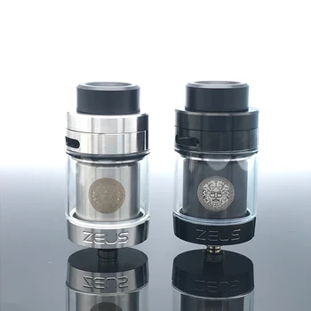 

Zeus Dual RTA 316 MTL Tank 25mm 4.5ML Atomizer Electronic Cigarette Rebuildable Zeus dual Tank Adjustable Airflow VS Zeus X Mesh