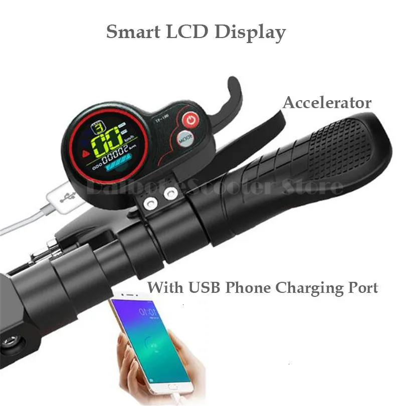 Two Wheels Electric Scooter 10 Inch Electric Scooters With Anti-theft System 500W 48V Portable Electric Scooter Bike For Girls (2)