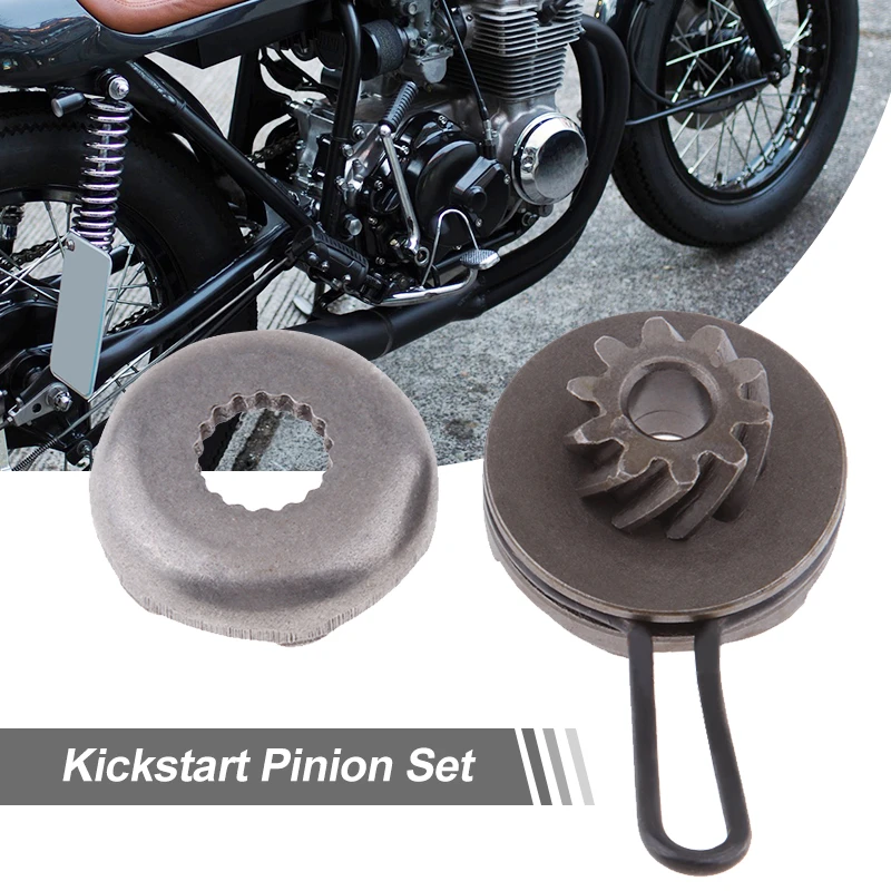 Motorcycle Kick Start Gear 17 Kit 50cc Motor 2 Stroke Cover - AliExpress