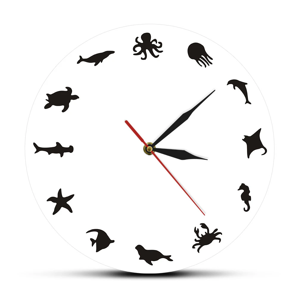 Ocean Marine Species Animals Minimalist Design Modern Wall Clock Sea Animals Decorative Clock Watch Seaside Beach Wall Decor Wall Clocks Aliexpress Ocean Marine Species Animals Minimalist Design Modern Wall Clock Sea Animals Decorative Clock Watch Seaside Beach Wall Decor Wall Clocks Aliexpress