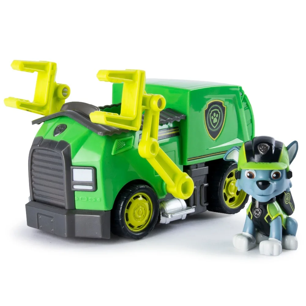 Подлинный игрушечный автомобиль в виде щенячьего патруля, набор Скай, вертолет Эверест, трекер, мультяшная фигурка, модель, детская игрушка