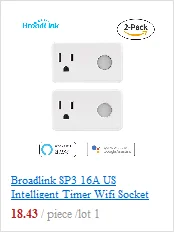 Broadlink RM Mini3 Универсальный Интеллектуальный WiFi/IR/4G беспроводной ИК пульт дистанционного управления через IOS Android умный дом автоматизация Новинка