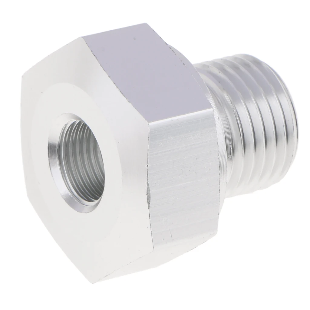 Aluminum Oil Pressure Sensor Adapter Male M16x1.5 To Female 1/8 NPT For LS