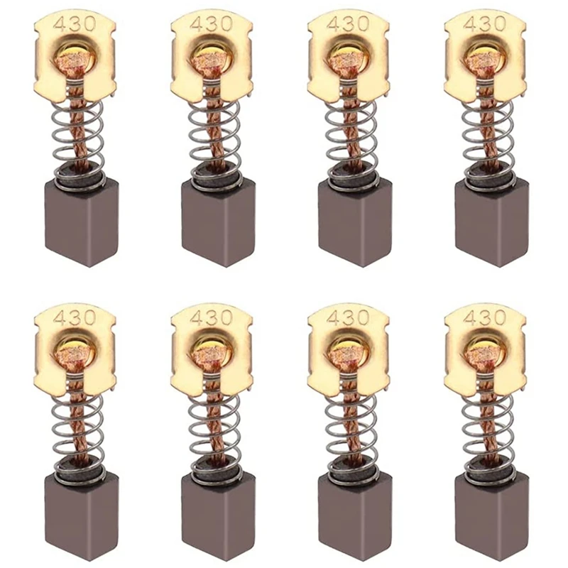 8Pcs Carbon Brushes Electric Motor Replacement Repair Part For CB430 Hand Drill Blower Blender Power Tool | Инструменты