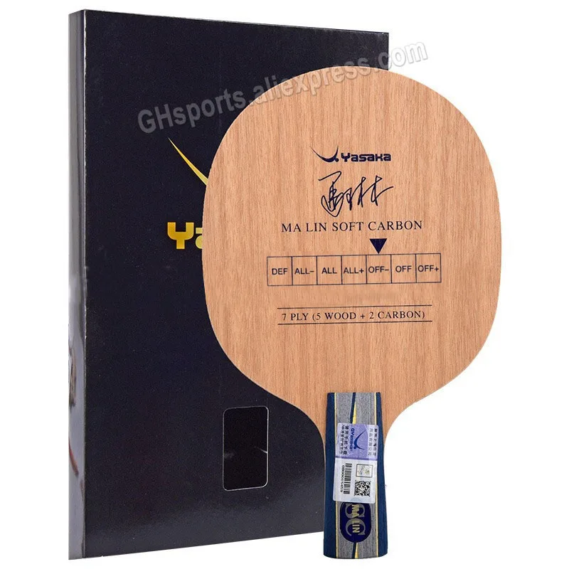 YASAKAMALINSOFTCARBON52CARBONOFFTableTennisBladeRacket
