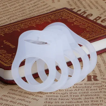 

5Pcs Multi Colors Silicone Baby Dummy Pacifier Holder Clip Adapter for MAM Rings