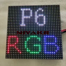 Module LED d'intérieur P6 32x32 rvb panneau matriciel LED polychrome 192*192 MM