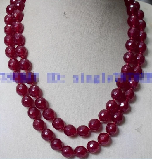 +++317 New 8mm 10mm Rose Faceted new Gems Bead Necklace | Украшения и аксессуары