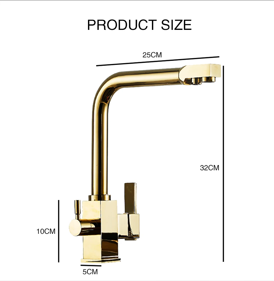 QINGYU ELEVEN кухонный фильтр, смесители, золото, черный, латунь, 360 вращение, смеситель для горячей и холодной воды, фильтр, кухонный кран