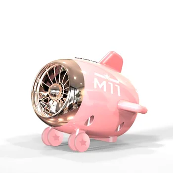 

New creative bluetooth small airplane card audio digital intelligence portable wireless mini bluetooth speaker