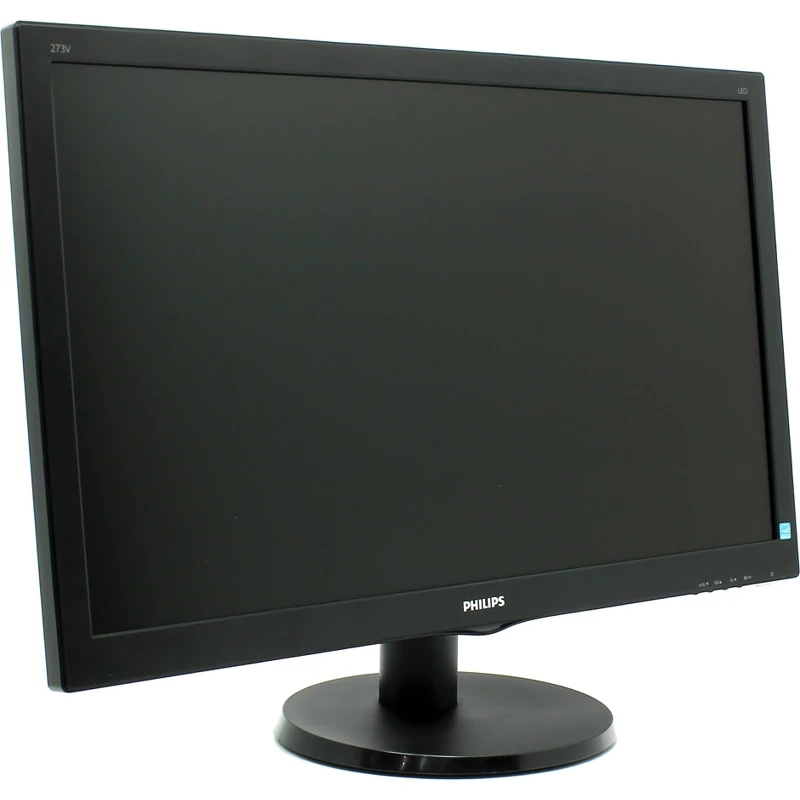 МОНИТОР 27" PHILIPS 273V5LSB/00(01) Black(LED, 1920x1080, 5 ms, 170°/160°, 300 cd/m, 10M:1,+DVI