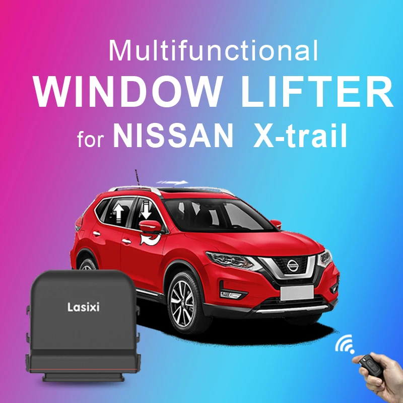 

power window closer for NIssan X-trail folding rear mirror Sunroof Opening Closing Modul 2014-2017 2018 2019 2015