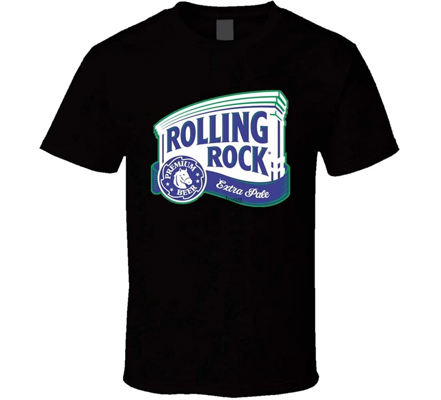 Футболка с логотипом компании Rolling Rock Beer | Мужская одежда