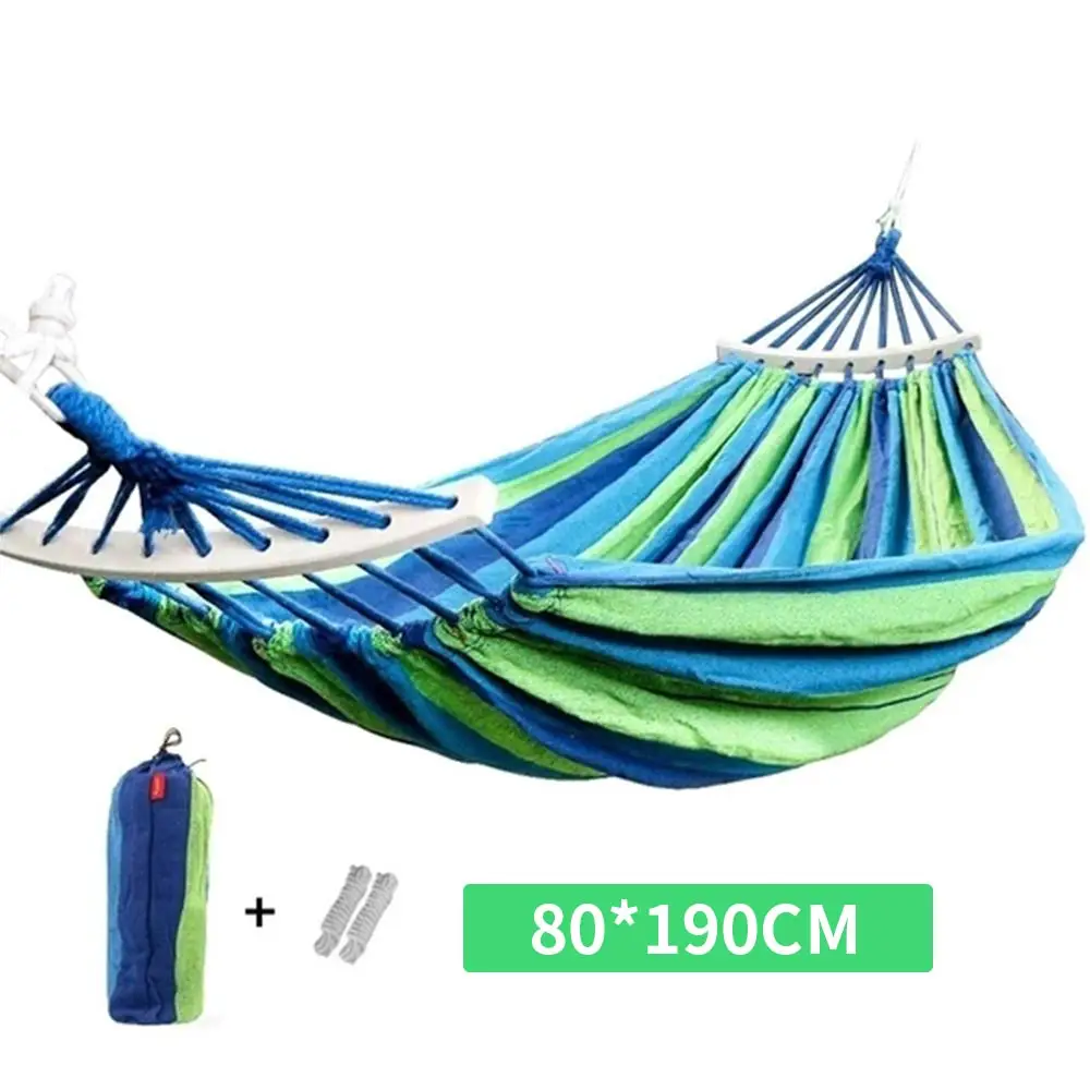 

Portable Hanging Hammock Indoor Home Bedroom Hammock Lazy Chair Travel Outdoor Camping Swing Chair Thick Canvas Bed Hammocks