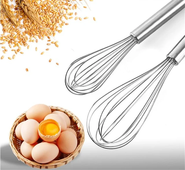 EEKEDO Stainless Steel Whisk, 4 Packs Wire Balloon Whisks Egg Beater,  Thicken Wire & Non-slip Handle Perfect for Cooking, Stirring, Beating and  Blending - Yahoo Shopping