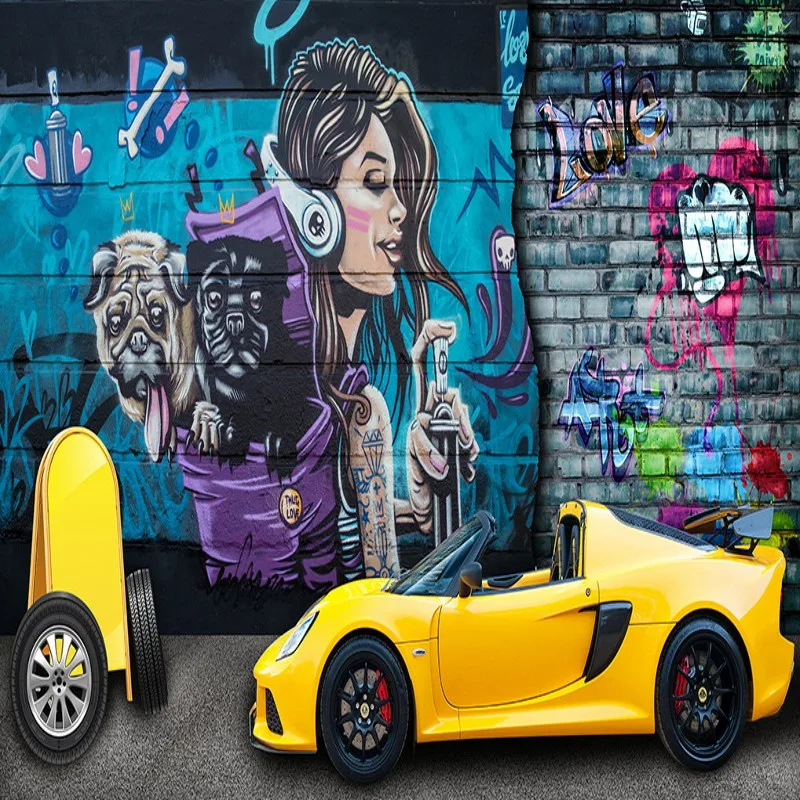 Sports Car Bedroom Wallpaper