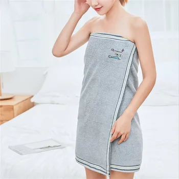 

70x140cm 100% Cotton Bath Towel Embroidered Family Pattern Absorbent Quick-Drying Soft Bathroom Shower Towels