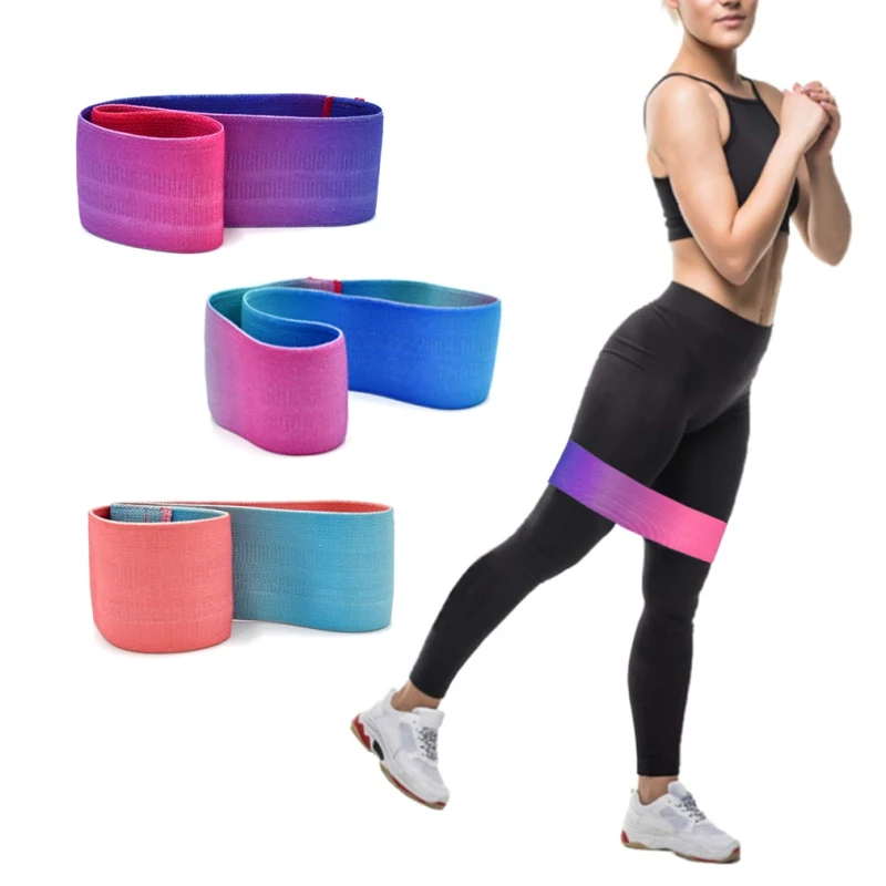 

Unisex Booty Band Hip Circle Loop Resistance Band Workout Exercise for Legs Thigh Glute Butt Squat Bands Non-slip Design