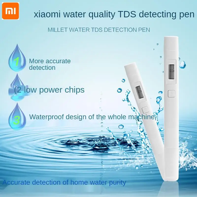 Xiaomi TDS метр тестер портативная ручка-детектор тест качества воды ручка EC