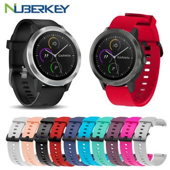 

Soft Silicone Strap for Garmin Vivoactive 3 HR / Venu Move 3 Luxe Smart wristband for Forerunner 645 Music Wriststrap