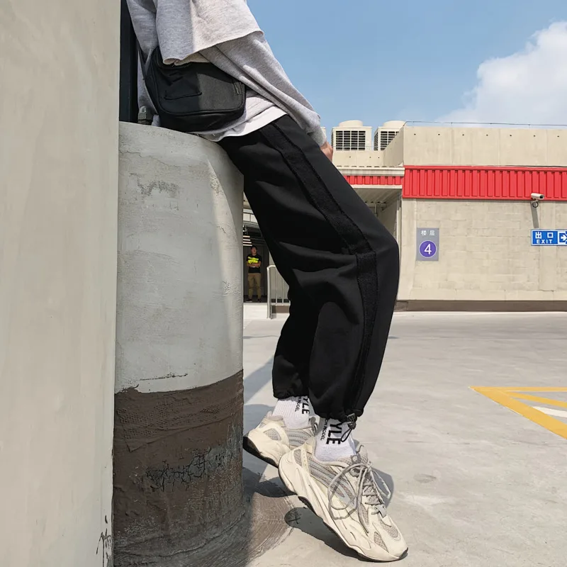 UYUK2109 Autumn New Fashion Casual Pants Ins And Wind Sports Straight Loose Feet Men's Trousers Homme Joggers Streetwear