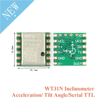 

WT31N AHRS 2 3 Axis Digital Accelerometer Tilt Angle Attitude Sensor Module Inclinometer For Arduino IIC I2C 3.3V 5V Serial TTL