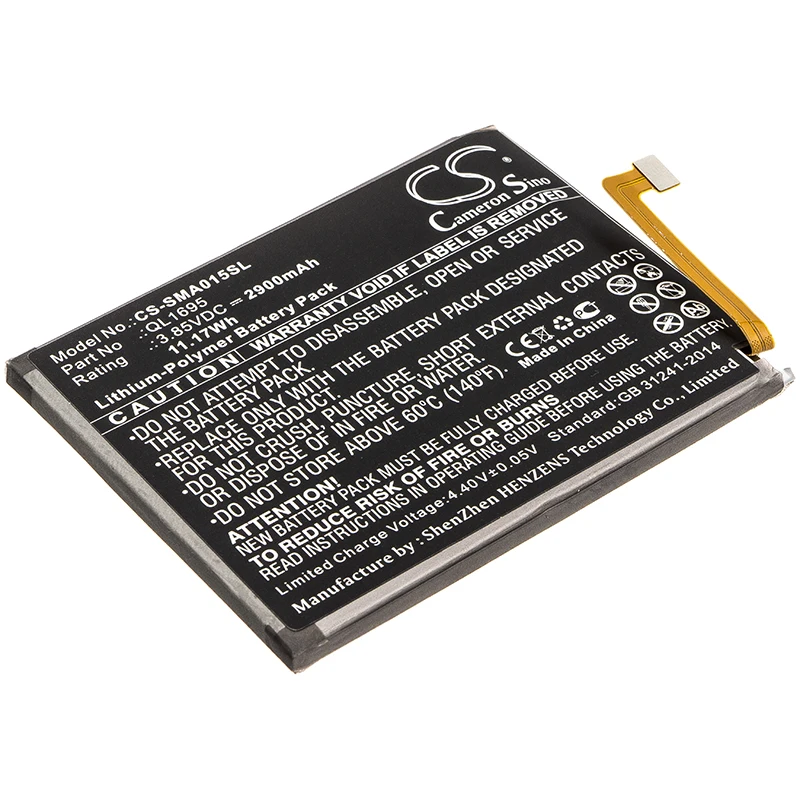 CS 2900 мАч/11.17Wh батарея для Samsung Galaxy A01 SM-A015F SM-A015F/DS SM-A015G/DS SM-A015M SM-A015M/DS A015V QL1695 |