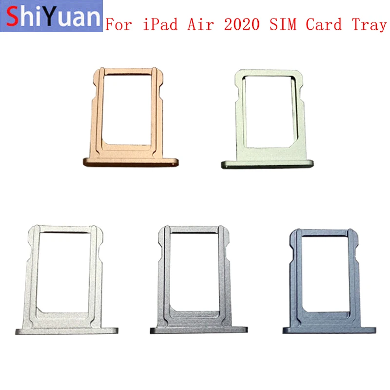 

Memory Card SIM Card Tray Parts SIM Card Slot Holder For iPad Air 2020 Air 4 Replacement Parts