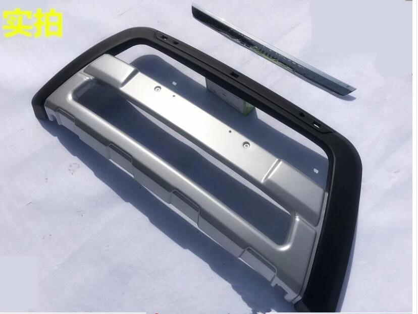 Car Bumper Accessories Car styling Plastic Front+Rear Bumper Guard Protector For Mitsubishi Outlander 2013 2014 2015