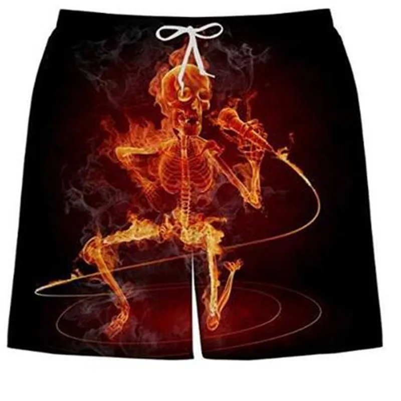 Men Shorts Swimweare beach shorts swimming trunks Anime print swimsuit mens swim and Surfing Board Sports quick dry shorts Men