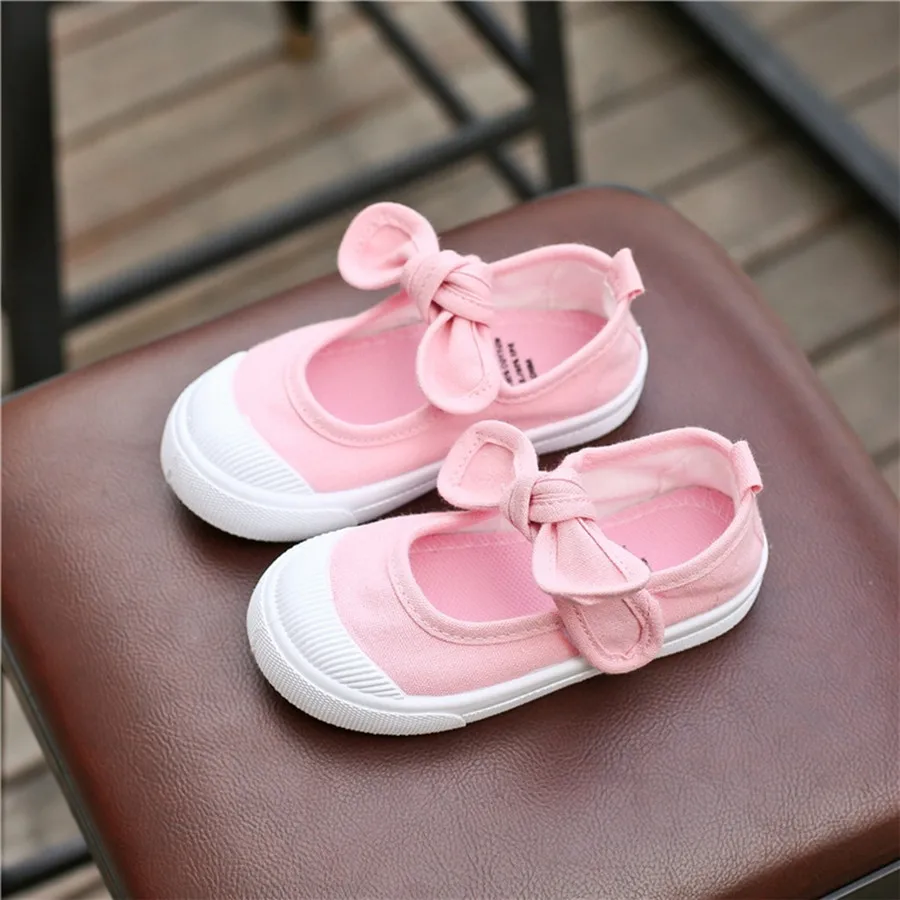 2019 kids baby girl  sneakers cute bow single princess casual shoes Outdoor sports shoes tennis soccer kids sneakers girls 35A14 (11)
