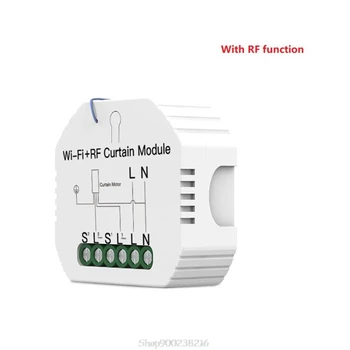 

WiFi RF Smart Curtain Module Switch Roller Blinds Shutter Motor RF433 Wireless Remote Control Timer Setting Au 20 Dropship