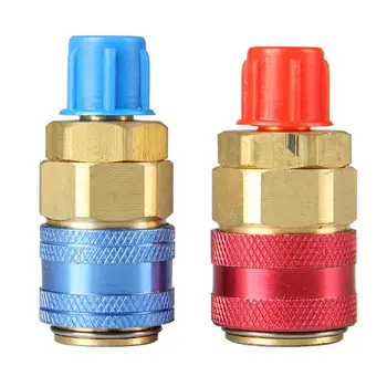 

A/C R-134a Automotive Air Conditioning Quick Coupler Low & High Side Set of 2