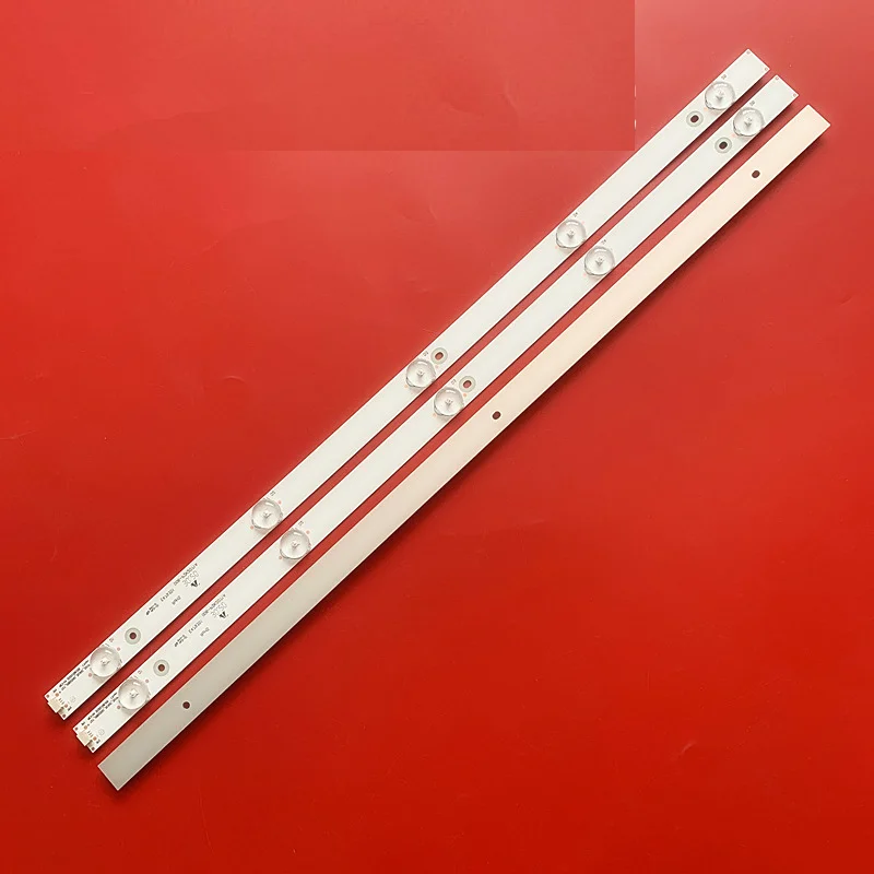 

Комплект из 3 светодиодных лент для подсветки TCL H28V9900 H28VPP00 4C-LB280T-YH2 YH1 TOT-28B2550-3030C-5S1P 006-P2K2071A LT-28T405R