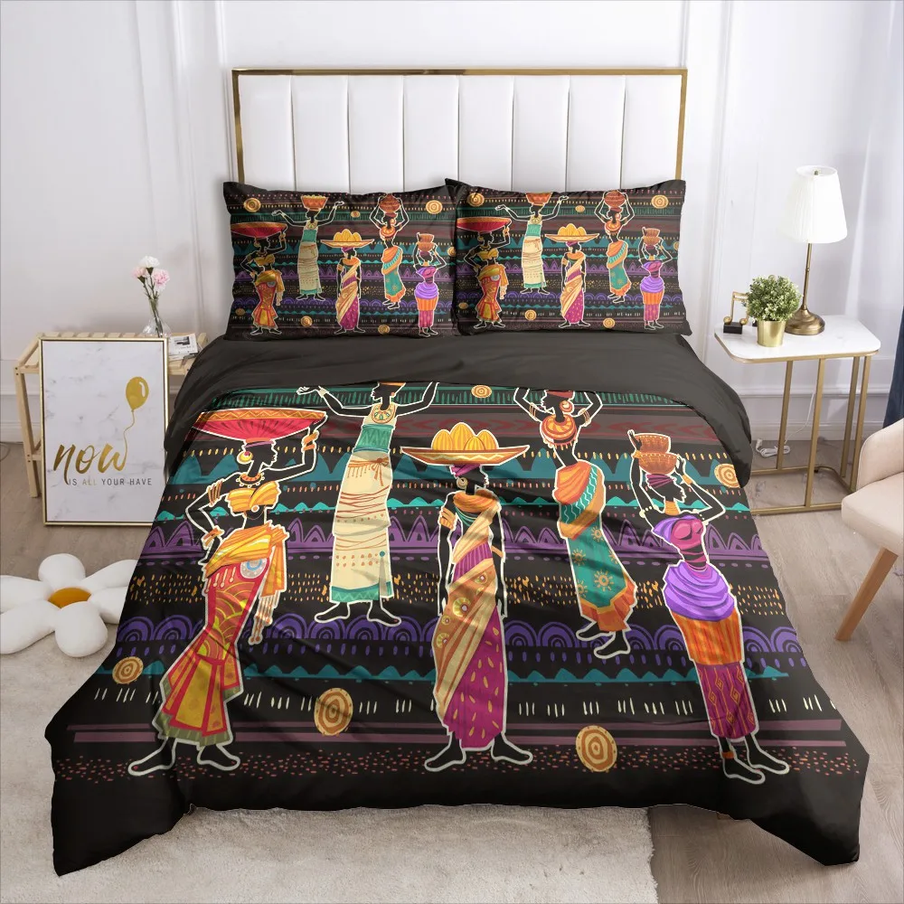 

3D luxury bed linen Bedding set Blanket cover set sheet euro 2.0 1.5 family for home bedclothes 4 piece Indian woman
