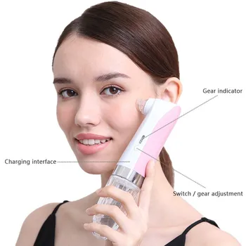 

Electric Blackhead Remover Rechargeable Pore Cleaner Minute Bubble Water Circulation Whitehead Makeup Residue Extractor