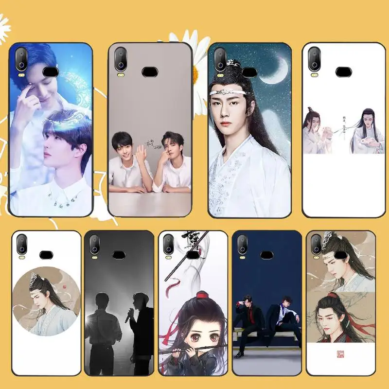 PENGHUWAN Xiao Zhan Wang Yibo Untamed Newly Arrived Black Cell Phone Case For Samsung A10 A20 A30 A40 A50 A70 A71 A51 A6 A8 2018 | Мобильные