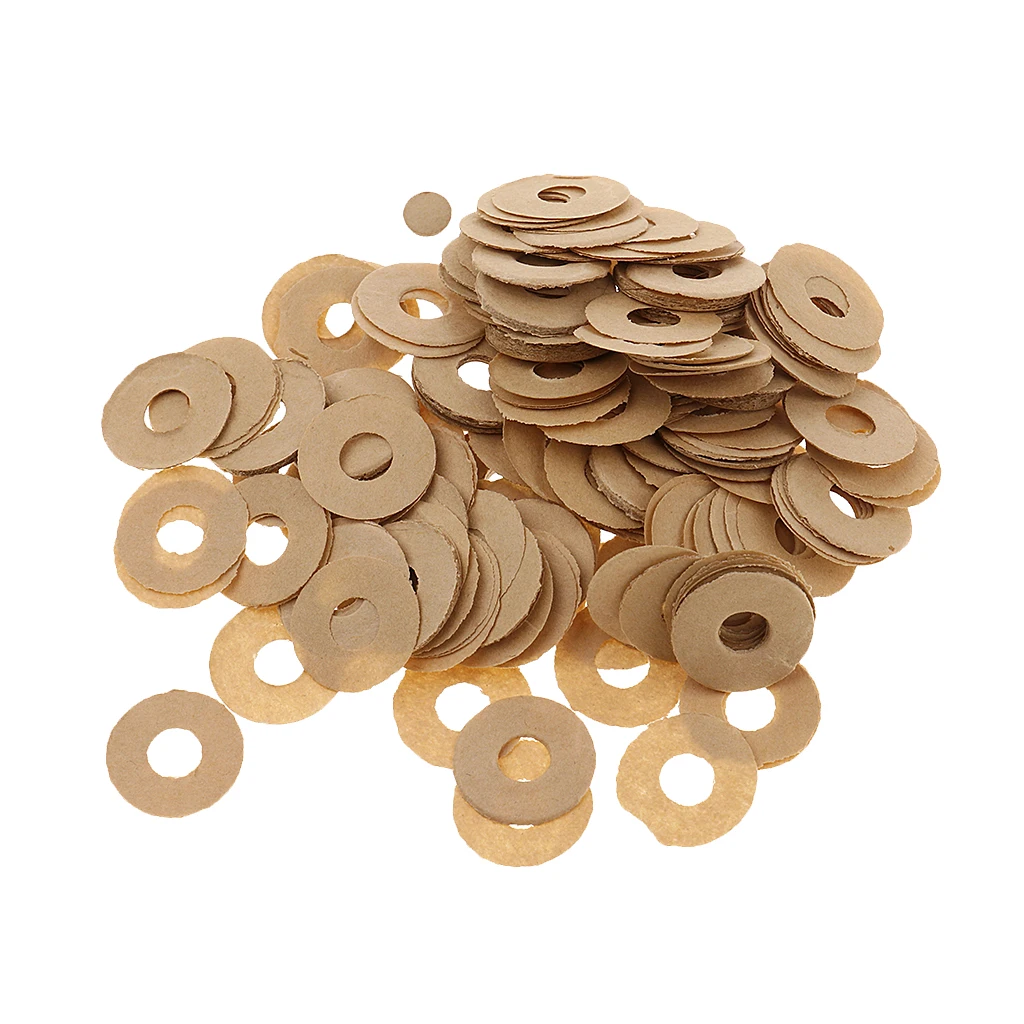 

1 Pack Small Paper Piano Balance Front Rail Punchings Shims DIY Dia. 12mm Piano Replacement Parts