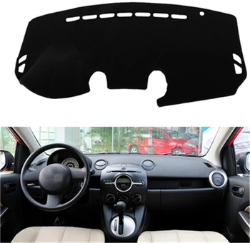 

Sinjayer Anti-slip Car Dashboard Cover AUTO Dashmat Pad Inner Carpet Sun Shade Dash Board Cover For MAZDA 2 2007 2008 2009-2012