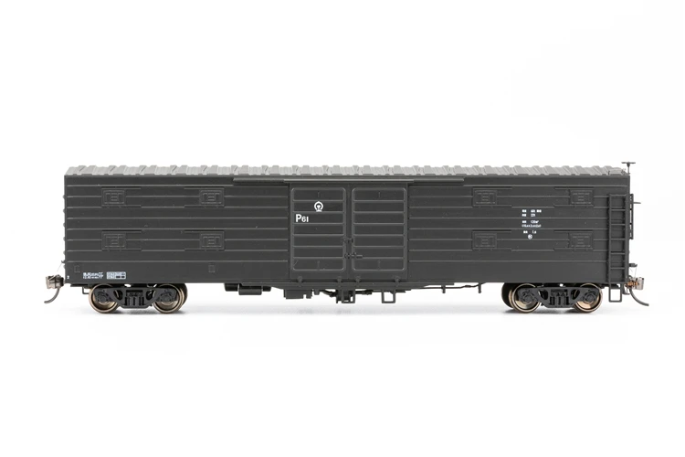 1pcs 1: 87 P61 грузовой автомобиль из Китая железнодорожный поезд модель коробка автомобиль Хо соотношение поезд песок материал стола - Цвет: 1pcs