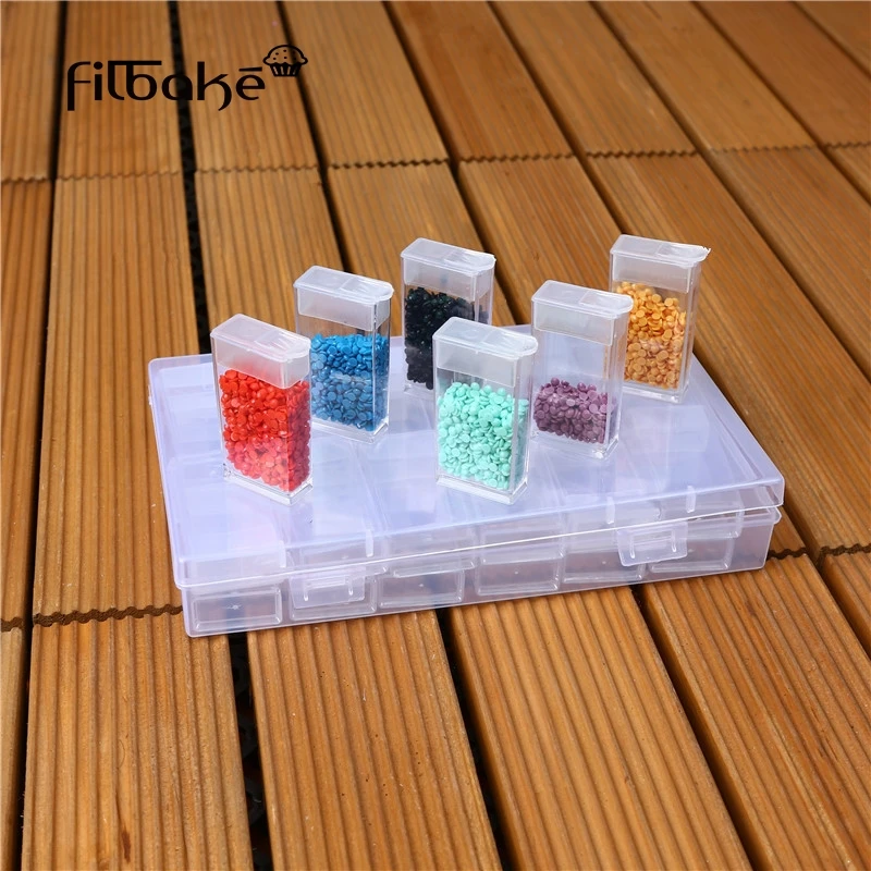 

64 Grids Diamond Painting Tools Beads Container Storage Box Diamond Painting Accessories Jewelry Convenient Accessories Cases