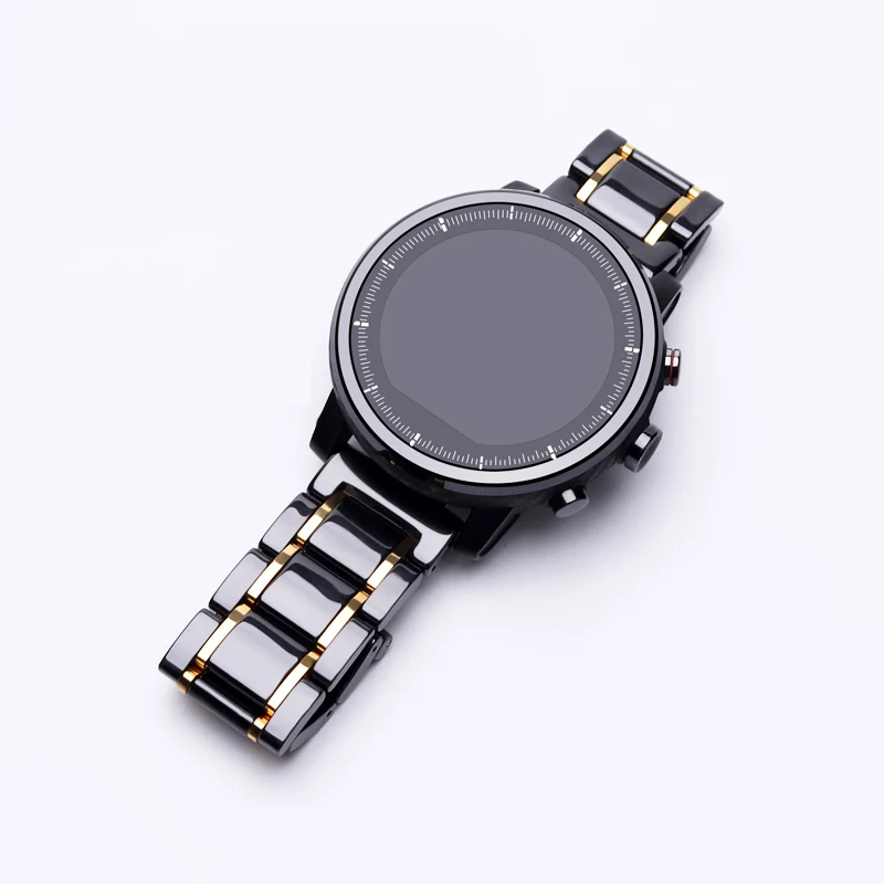 

20mm 22mm Ceramic bracelet For Amazfit Stratos pace 2/2S Replacement Strap For Amazfit GTS/GTR /Amazfit Bip/Lite /Amazfit pace