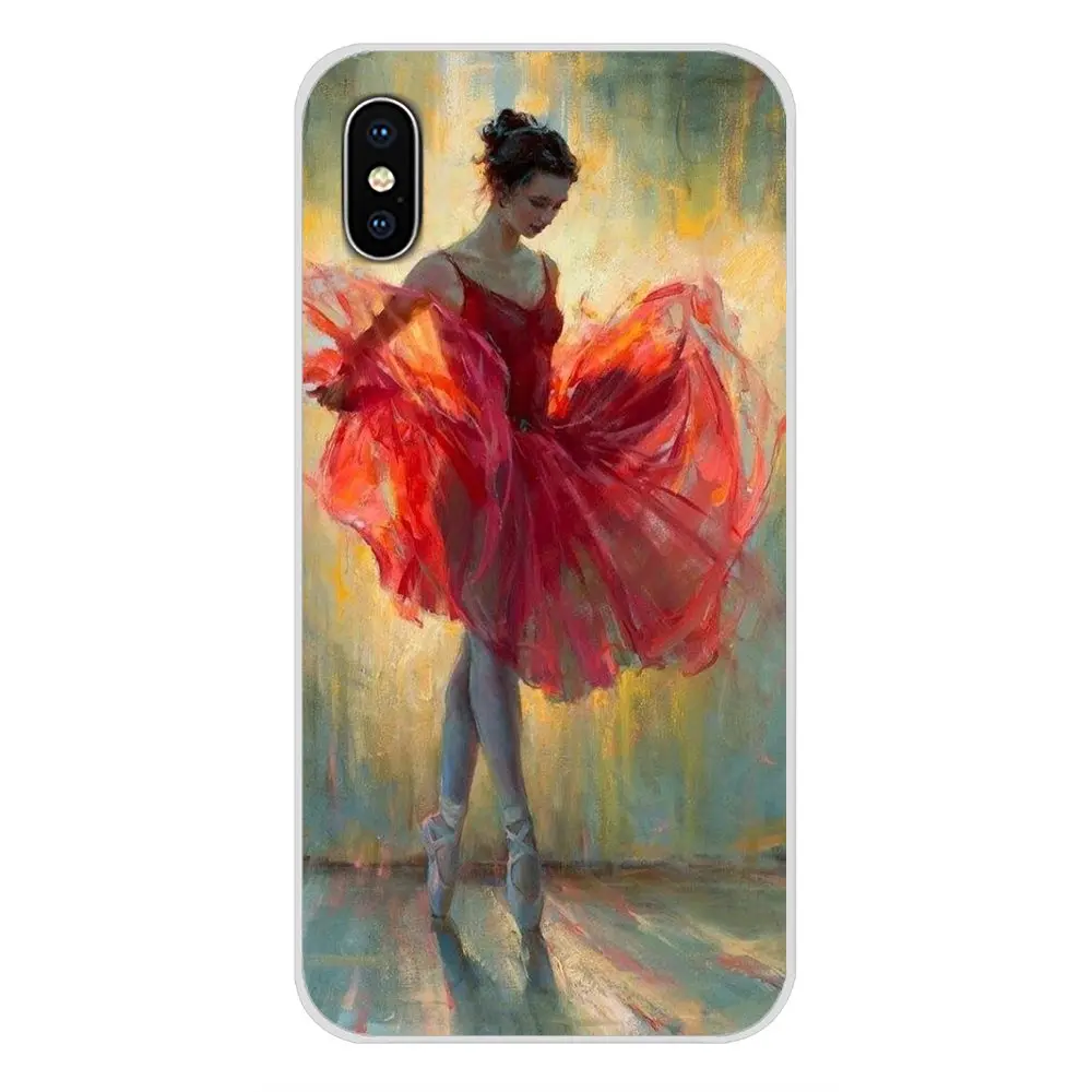 images 2 Мягкий прозрачный чехол Крышка Балерина картина маслом для LG G3 G4 мини G5 G6 G7 Q6 Q7 Q8 Q9 V10 V20 V30 X Мощность 2 3 K10 K4 K8 - Цвет: images 2