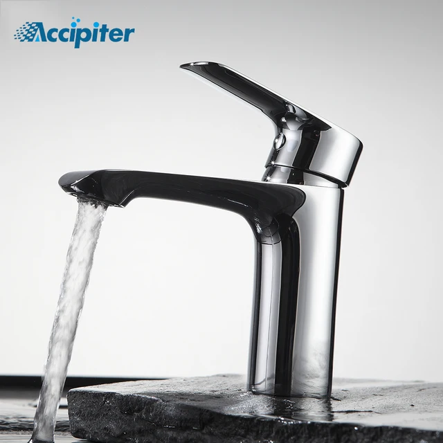 Bathroom Basin Faucet | Hot and Cold Water Mixer 1
