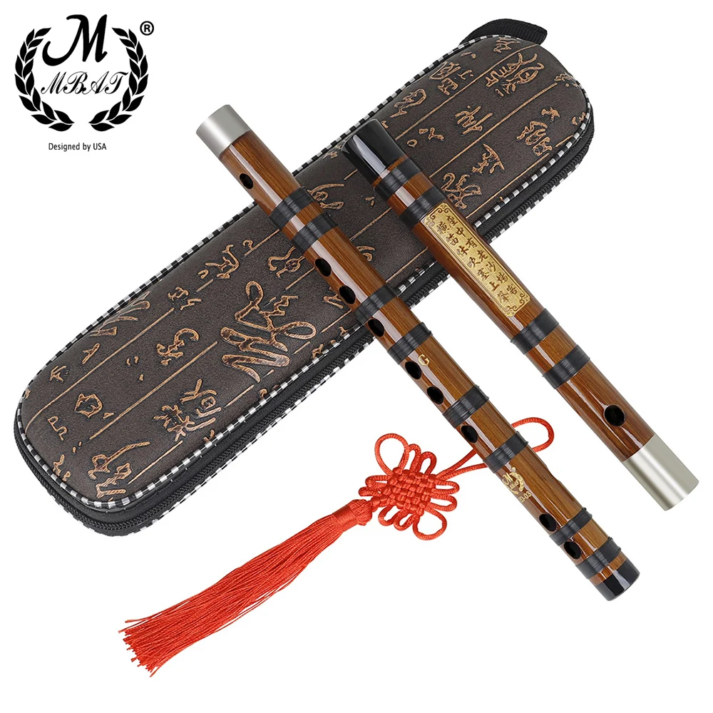 Anos de Bambu Seco a ar Flauta de Bambu de Alta Feito de 8 Mbat Amargo Qualidade Transversal Instrumentos Musicais Tradicionais Chineses m - Image 4