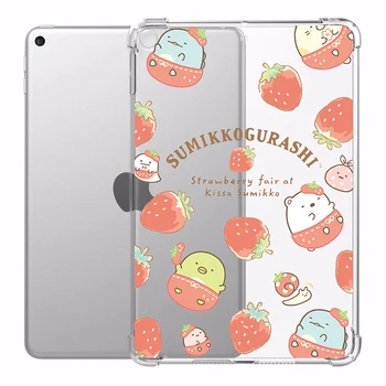 

iPad 2020 Pro 11-inch Case Cute Fruit Cover Transparent For iPad Air 3 Mini 5 4 3 Anti falling shell iPad 7th generation